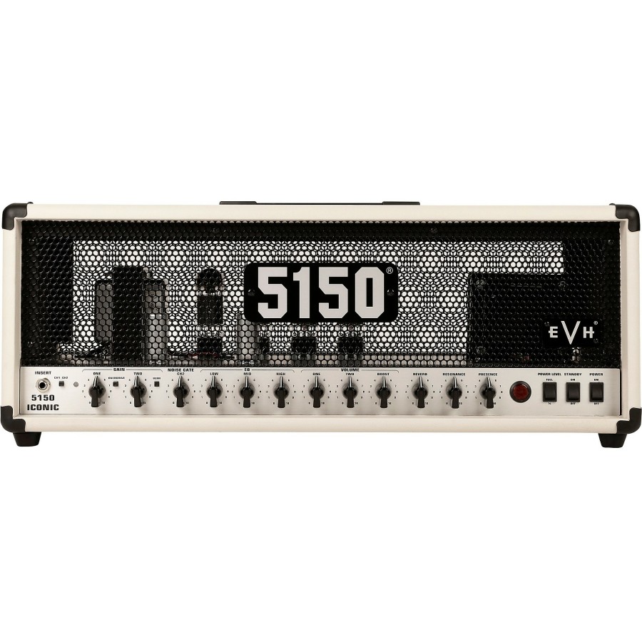 Guitars EVH Guitar Amps | Evh 5150 Iconic 80W Guitar Amp Head Ivory