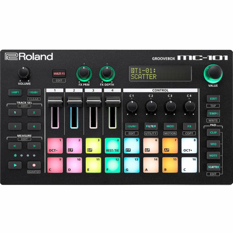 Drums Roland Drum Machines | Roland Mc-101 Groovebox