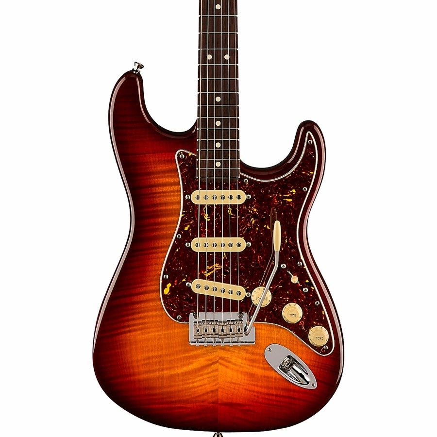 Guitars Fender Solid Body | Fender 70Th Anniversary American Professional Ii Stratocaster Electric Guitar Comet Burst