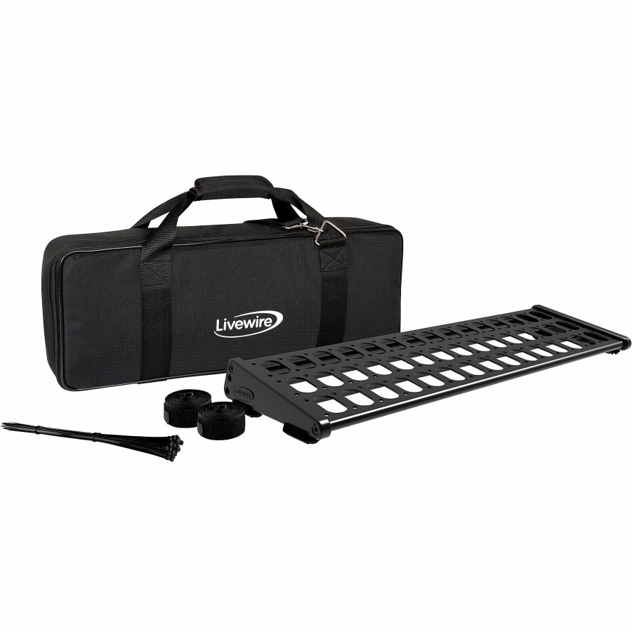 Amps & Effects Livewire Pedalboards | Livewire Pb300 Club Pedalboard With Soft Case