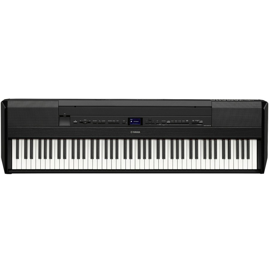 Keyboards & Midi Yamaha | Yamaha P-525 88-Key Digital Piano Package Black Essentials Package