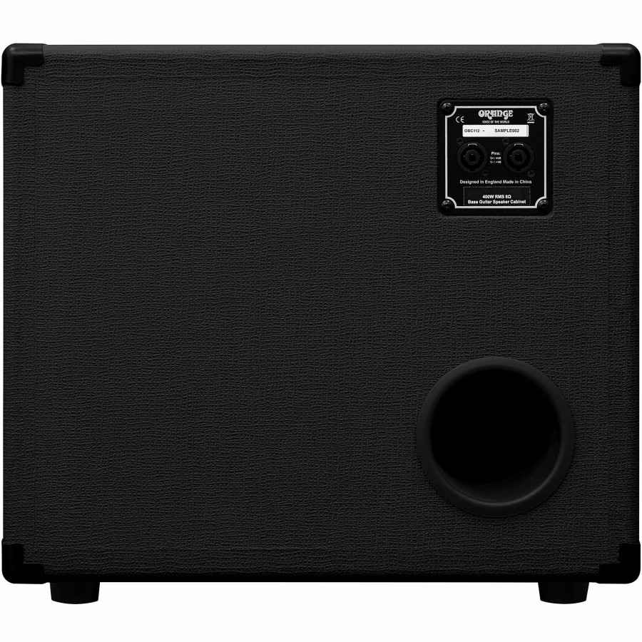 Amps & Effects Orange Amplifiers Cabinets | Orange Amplifiers Obc112 1X12 Bass Cabinet Black