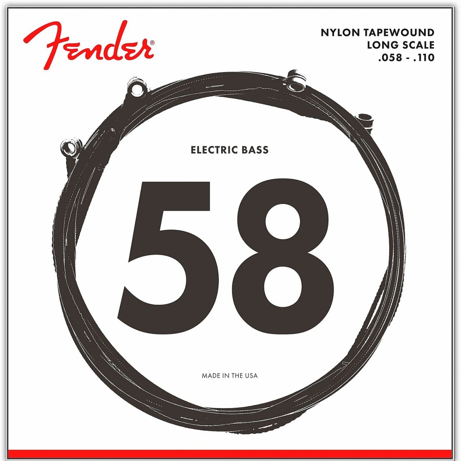 Basses Fender Bass Guitar Strings | Fender 9120 Nylon Tapewound Bass Strings