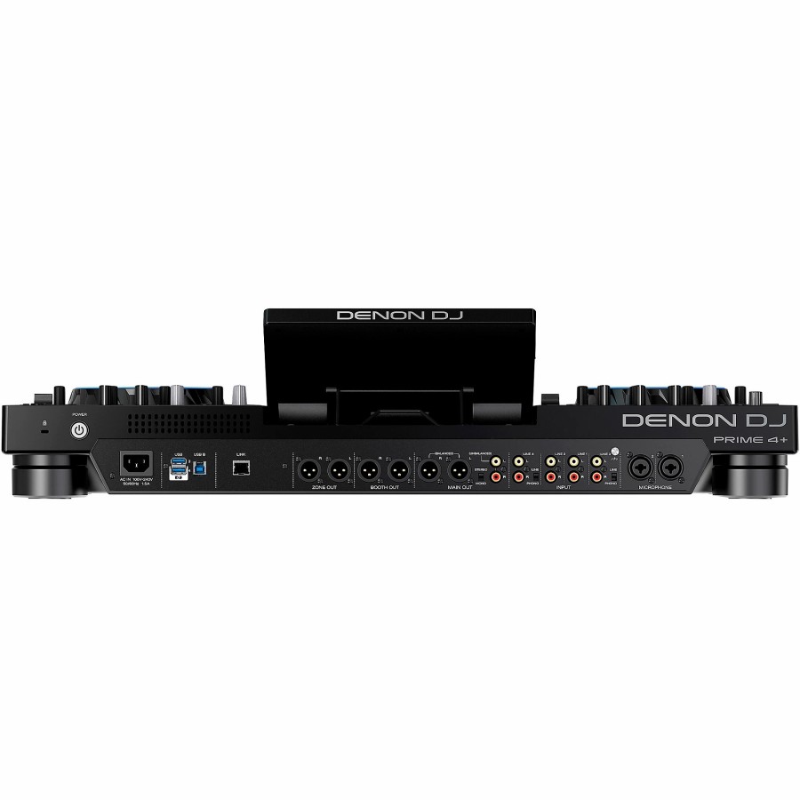 Dj Equipment Denon DJ | Denon Dj Prime 4+ Standalone Streaming 4-Channel Dj Controller Black