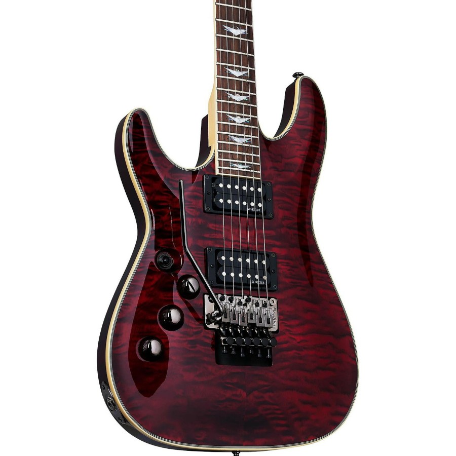 Guitars Schecter Guitar Research Left Handed | Schecter Guitar Research Omen Extreme-6 Fr Left-Handed Electric Guitar Black Cherry