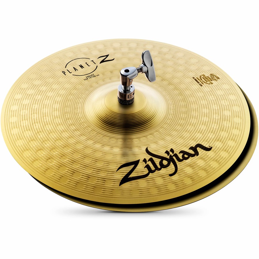 Drums Zildjian Hi-Hat Cymbals | Zildjian Planet Z Hi-Hat Cymbals 14 In. Pair