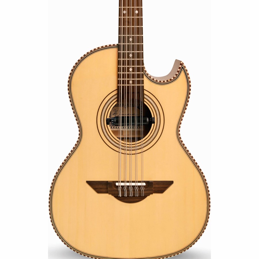 Guitars H. Jimenez | H. Jimenez Lbq1E Bajo Quinto El Estandar Series Acoustic-Electric