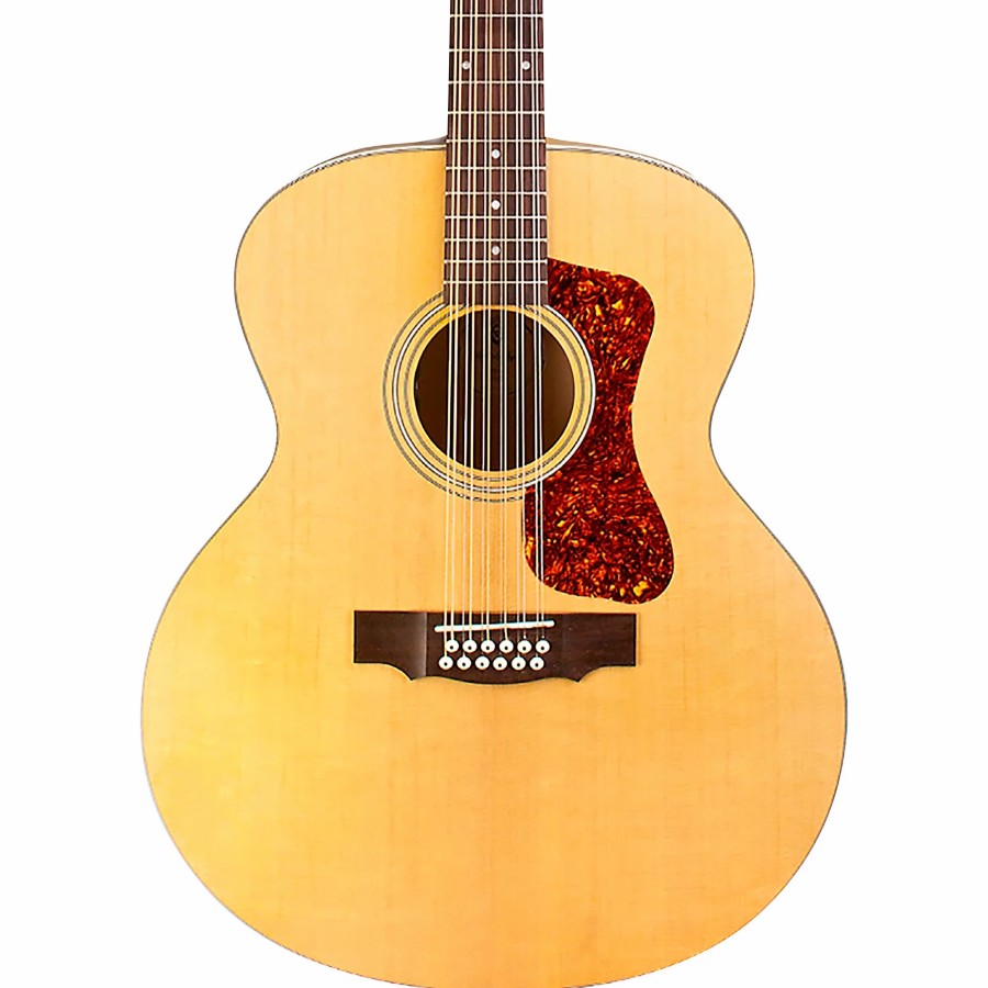 Guitars Guild 12-String | Guild F-2512E Jumbo 12-String Acoustic-Electric Guitar Natural