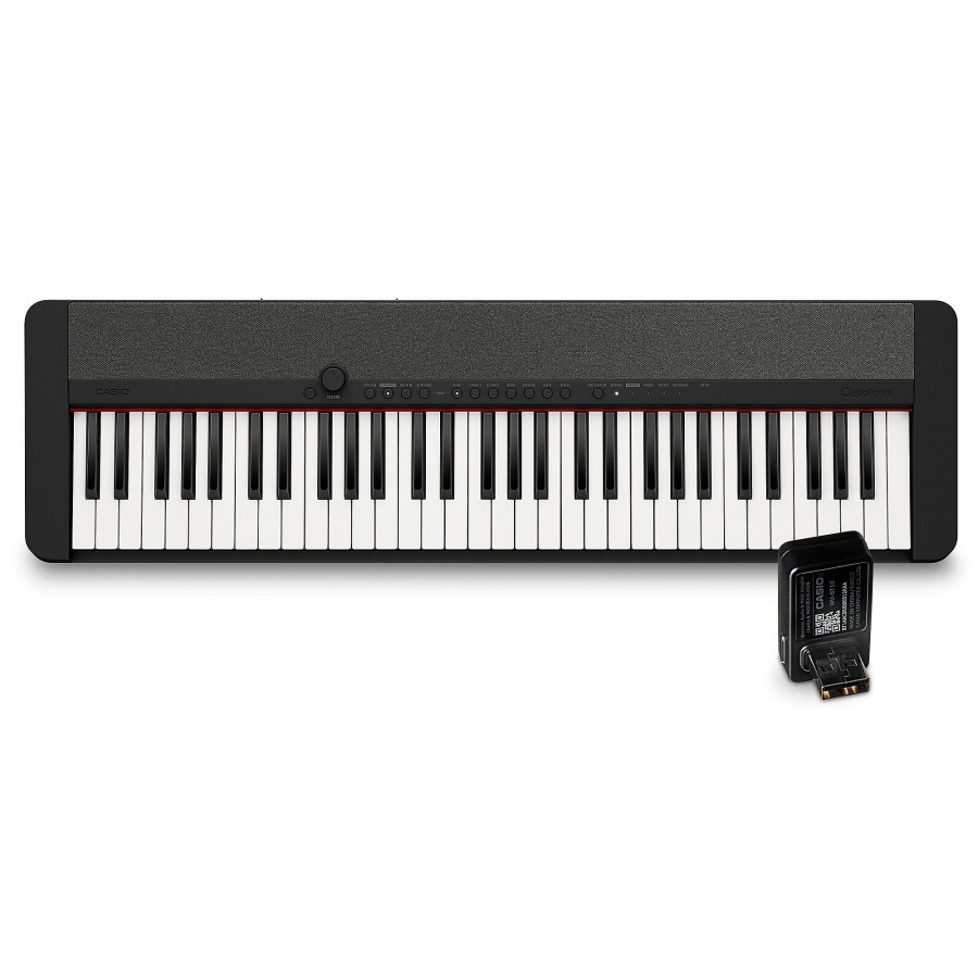 Keyboards & Midi Casio | Casio Casiotone Ct-S1 Portable Keyboard With Wu-Bt10 Bluetooth Adapter Black