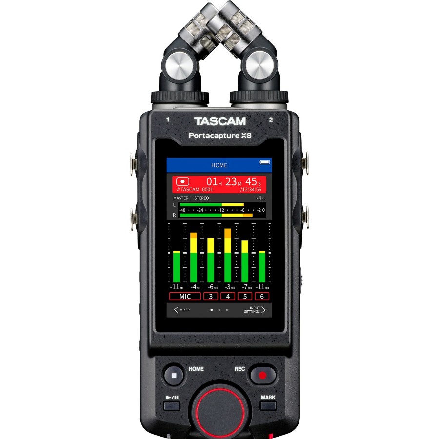 Recording TASCAM | Tascam Portacapture X8 High-Resolution Adaptive Recorder