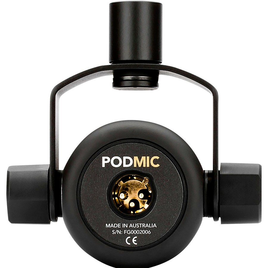 Recording RODE | Rode Podmic Dynamic Podcasting Microphone Black