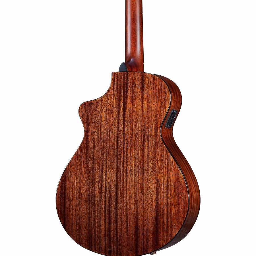 Basses Breedlove Fretted | Breedlove Discovery S Concert Ce European Spruce-African Mahogany Acoustic-Electric Bass Edge Burst