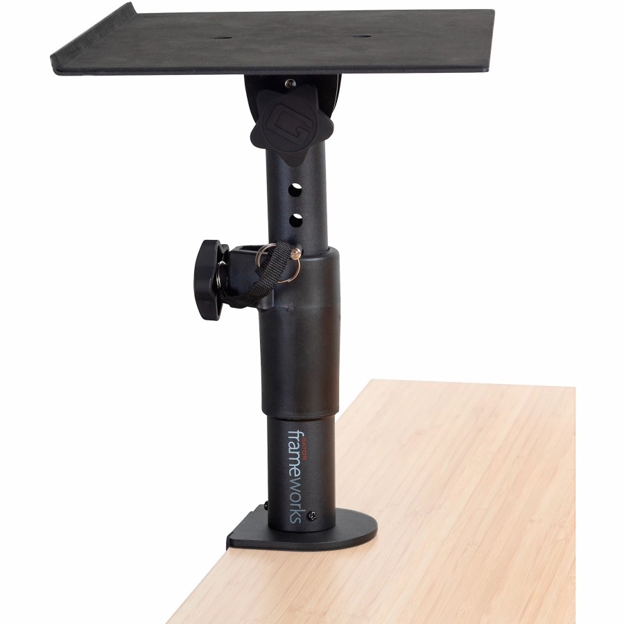 Recording Gator | Gator Frameworks Clamp-On Studio Monitor Stand - Pair