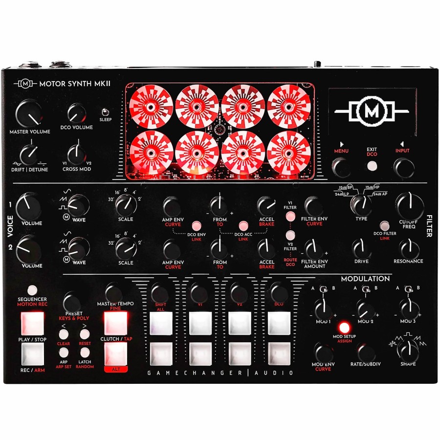 Keyboards & Midi Gamechanger Audio Synthesizer Modules | Gamechanger Audio Motor Synth Mkii Electro-Mechanical Synthesizer Module