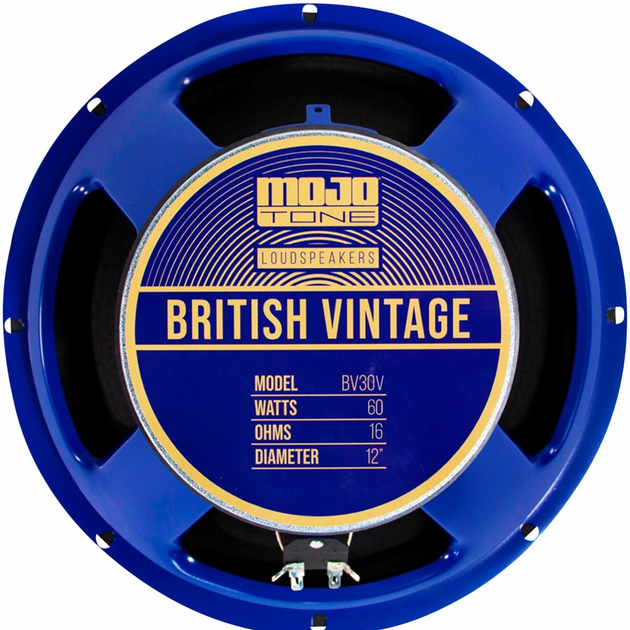 Amps & Effects Mojotone Amp Parts | Mojotone Bv-30V 60W 12" British Vintage Series Guitar Speaker 16 Ohm