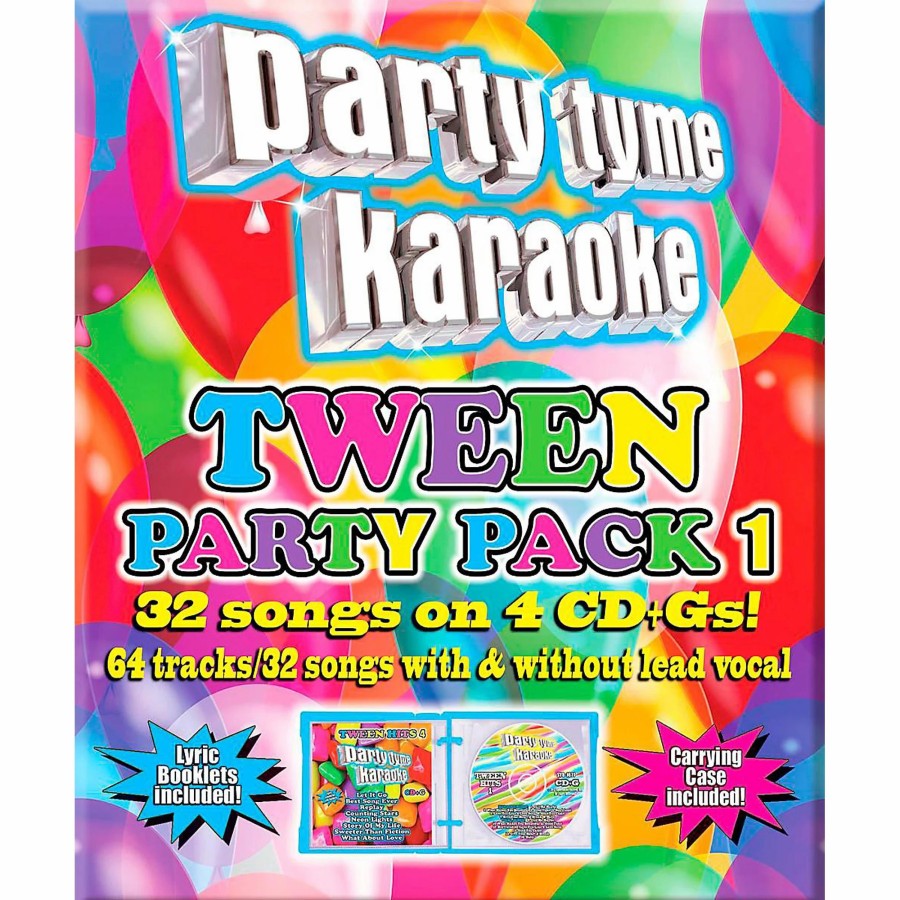 Dj Equipment Sybersound | Clearance Sybersound Party Tyme Karaoke - Tween Party Pack 1