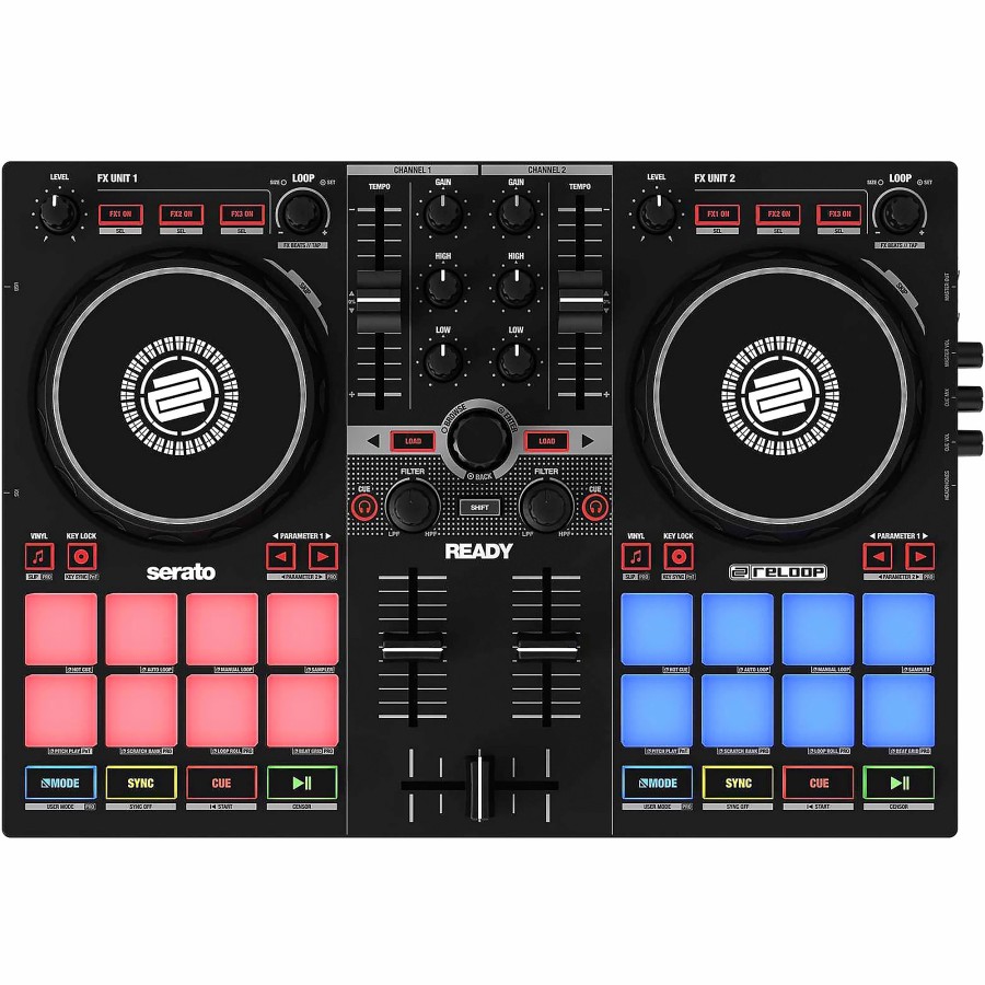 Dj Equipment Reloop | Reloop Ready Portable Performance Dj Controller For Serato