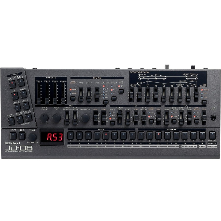 Keyboards & Midi Roland Synthesizer Modules | Roland Jd-08 [Jd-800] Boutique Synthesizer