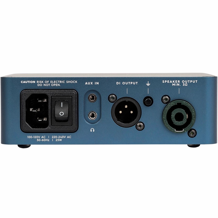 Amps & Effects Darkglass Heads | Darkglass Alpha-Omega 200 200W Bass Amp Head Blue