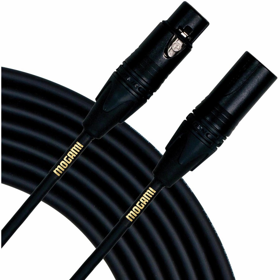 Accessories Mogami | Mogami Gold Stage Heavy-Duty Mic Cable With Neutrik Xlr Connectors 30 Ft.