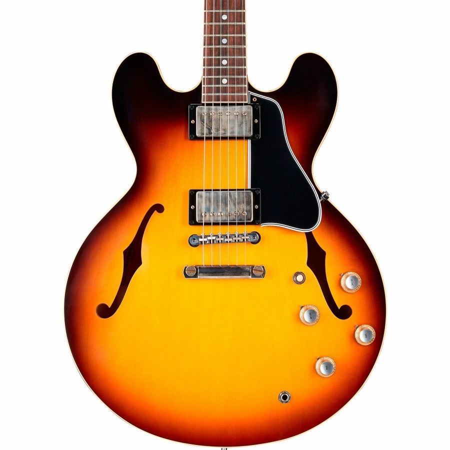 Guitars Gibson Custom Hollow & Semi-Hollow Body | Gibson Custom 1961 Es-335 Reissue Vos Semi-Hollow Electric Guitar Vintage Burst