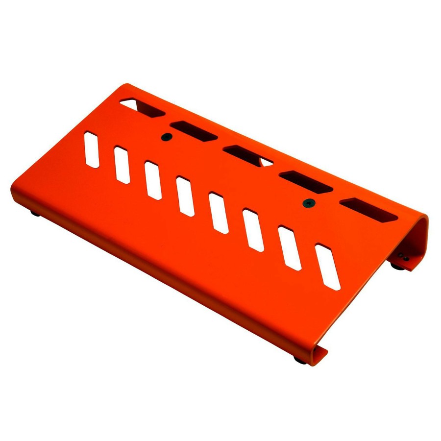 Amps & Effects Gator Pedalboards | Gator Aluminum Pedalboard - Small With Bag Orange