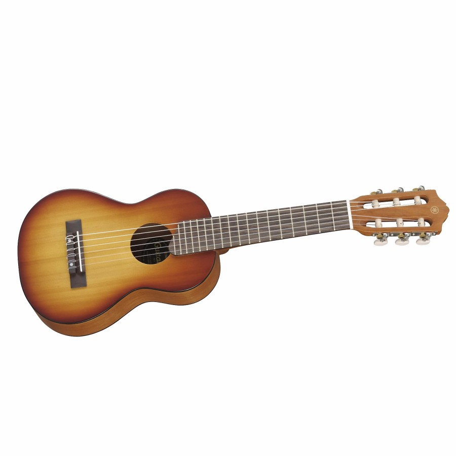 Guitars Yamaha | Yamaha Gl1 Mini 6-String Nylon Guitalele Tobacco Sunburst