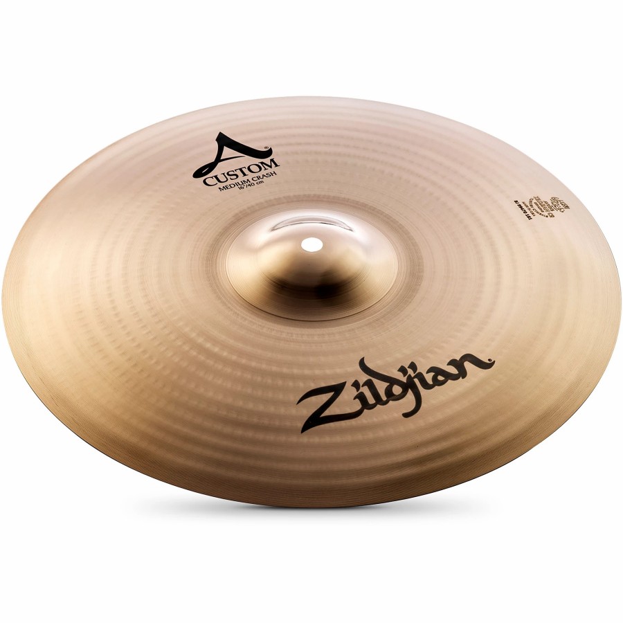 Drums Zildjian Crash Cymbals | Zildjian A Custom Medium Crash 16 In.