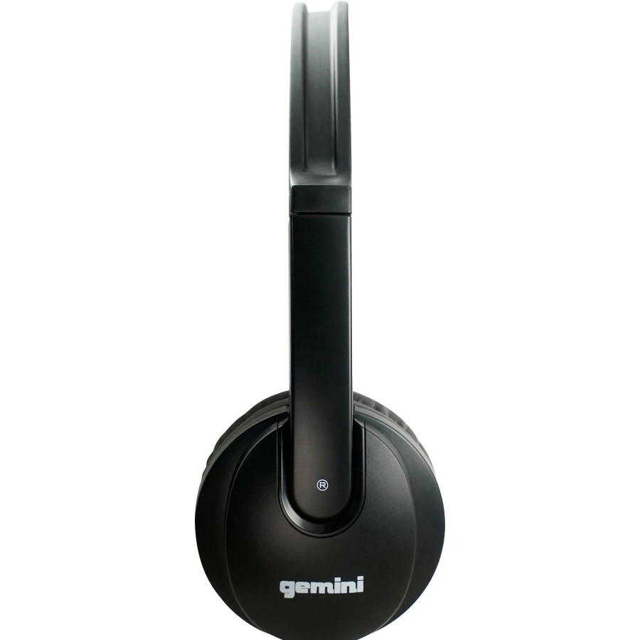 Dj Equipment Gemini | Gemini Djx-200 Professional Dj Headphones Black