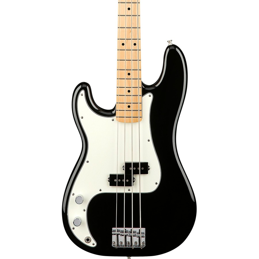 Basses Fender Left-Handed | Fender Player Precision Bass Maple Fingerboard Left-Handed Black