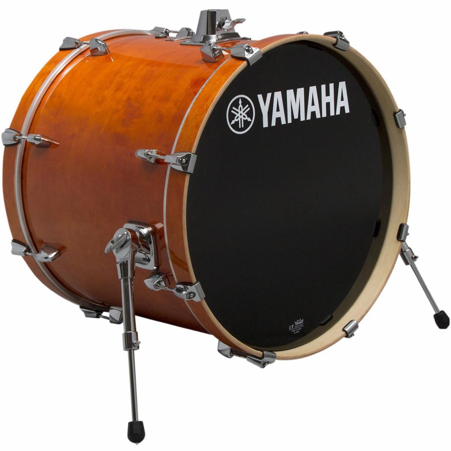 Drums Yamaha Bass Drums | Yamaha Stage Custom Birch Bass Drum 22 X 17 In. Honey Amber