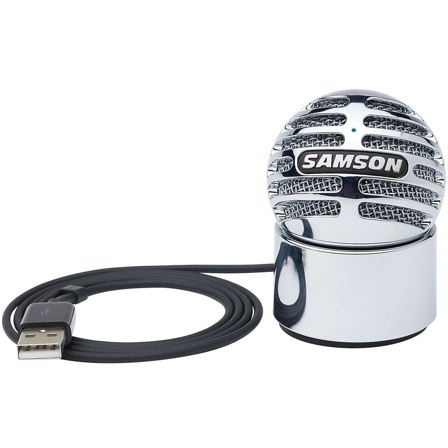 Mics & Wireless Samson | Samson Meteorite Usb Condenser Mic For Computer Recording