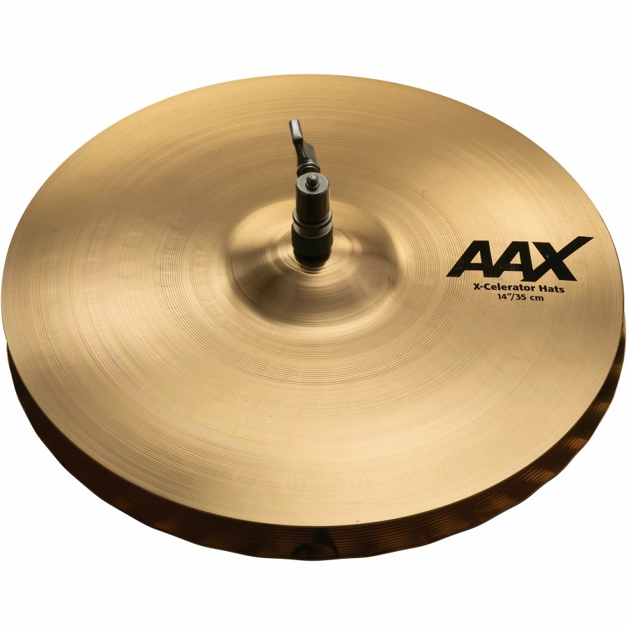 Drums SABIAN Hi-Hat Cymbals | Sabian Aax X-Celerator Hi-Hat Cymbals, Brilliant 14 In.