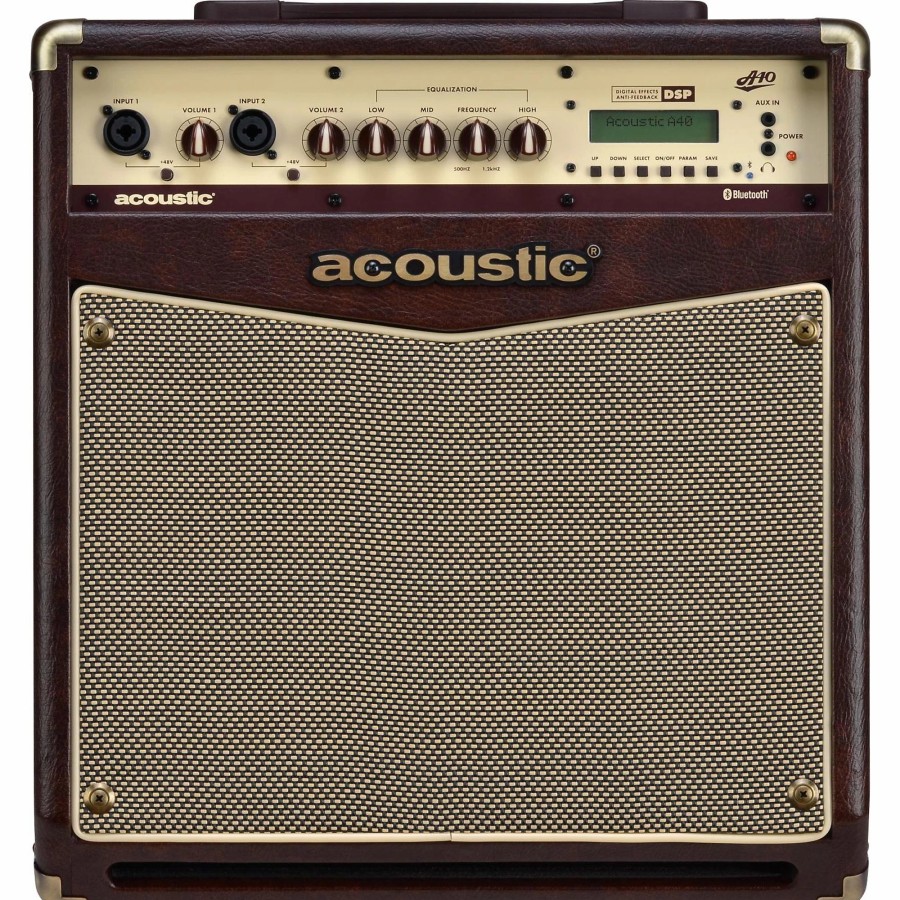 Amps & Effects Acoustic Acoustic Combo Guitar Amps | Acoustic A40 40W Acoustic Guitar Combo Amp