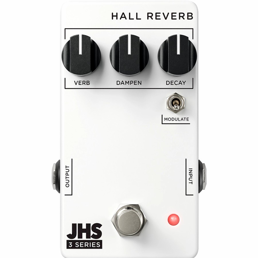 Amps & Effects JHS Pedals Delay & Reverb | Jhs Pedals Hall Reverb Effects Pedal White