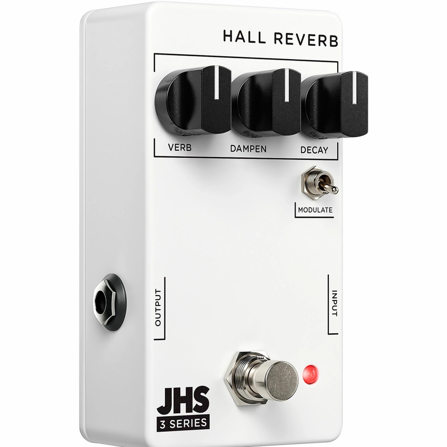 Amps & Effects JHS Pedals Delay & Reverb | Jhs Pedals Hall Reverb Effects Pedal White