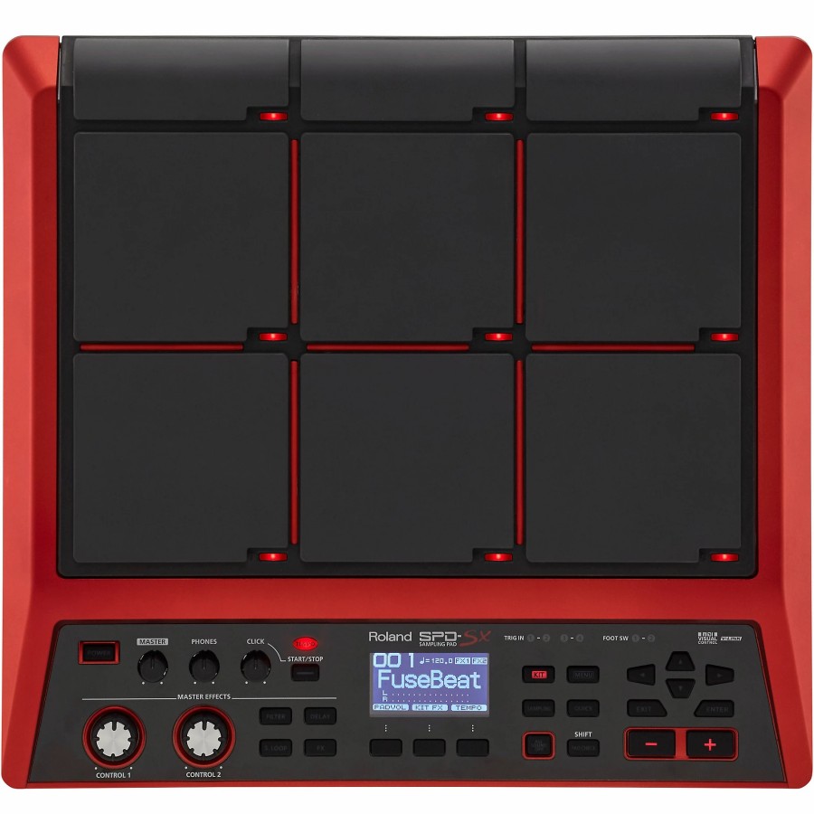 Drums Roland Electronic Drum Midi Controllers | Clearance Roland Spd-Sx-Se Special-Edition Sampling Pad