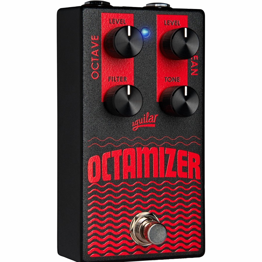 Basses Aguilar Bass Effects | Aguilar Octamizer V2 Bass Octave Effects Pedal Black