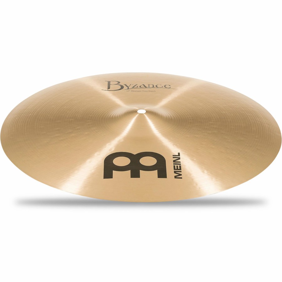 Drums MEINL Crash Cymbals | Meinl Byzance Medium Thin Crash Traditional 17 In.