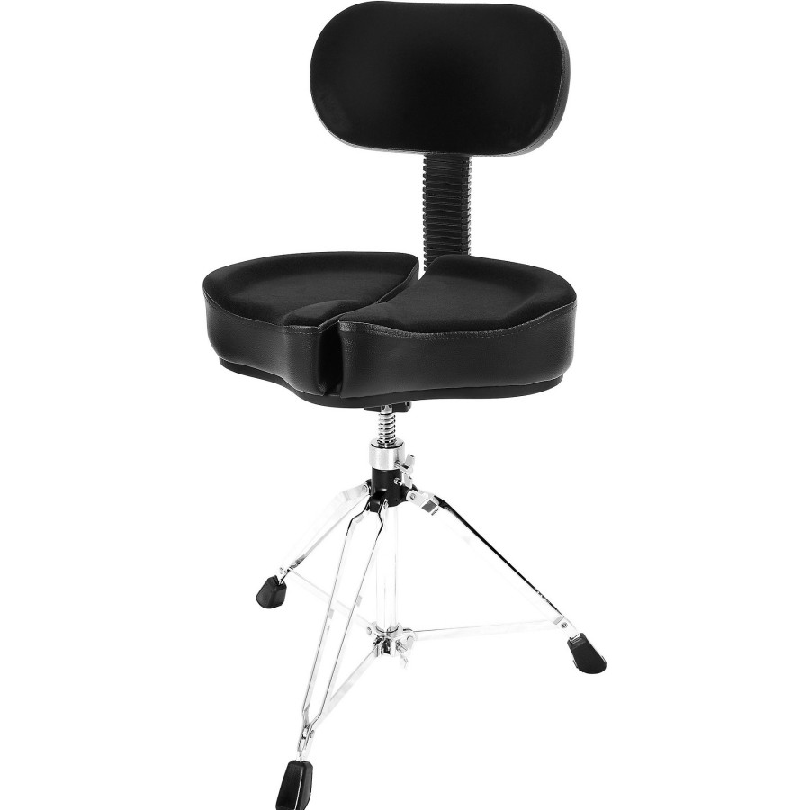 Drums Ahead | Ahead Spinal-G Throne With Back Rest And 3-Leg Base