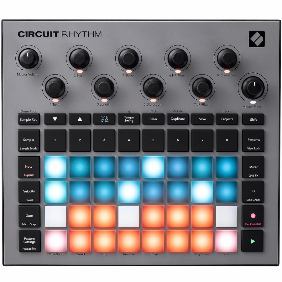 Keyboards & Midi Novation | Novation Circuit Rhythm Standalone Sampler