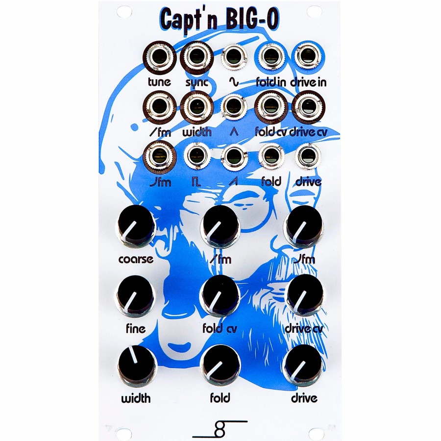 Keyboards & Midi Cre8audio Synthesizer Modules | Cre8Audio Capt'N Big-O Analog Vco With Waveshaping