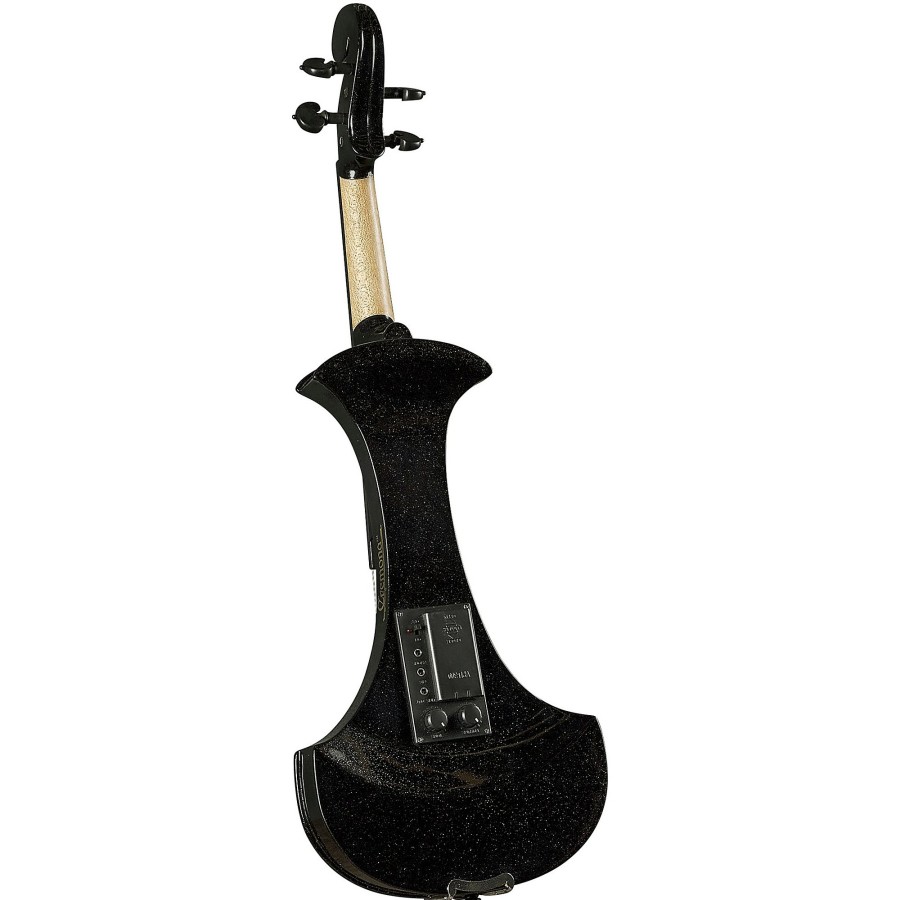 Band & Orchestra Cremona | Cremona Sv-180Bke Premier Student Electric Violin Outfit 4/4 Metallic Black