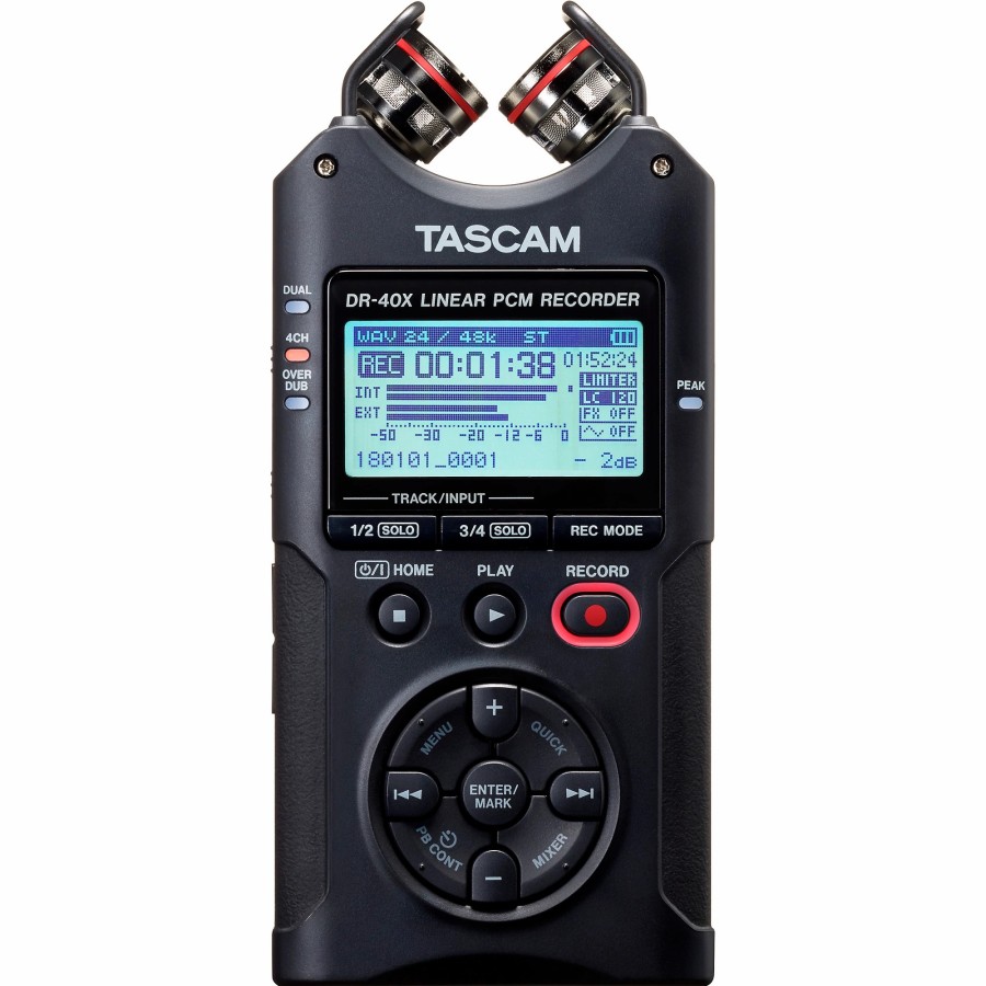 Recording TASCAM | Tascam Dr-40X Portable Digital Recorder