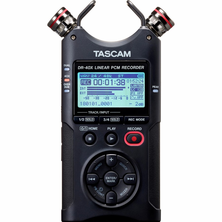 Recording TASCAM | Tascam Dr-40X Portable Digital Recorder