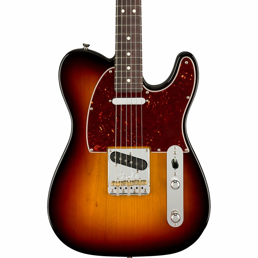 Guitars Fender Solid Body | Fender American Professional Ii Telecaster Rosewood Fingerboard Electric Guitar 3-Color Sunburst