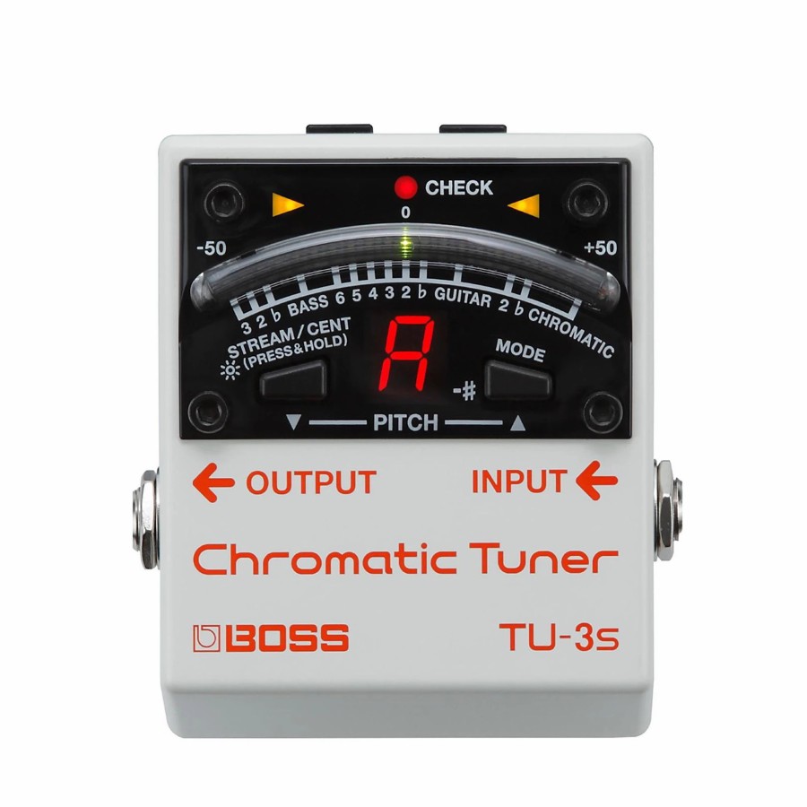 Accessories BOSS | Boss Tu-3S Chromatic Tuner