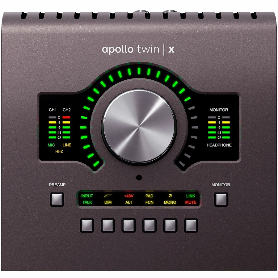 Recording Universal Audio | Universal Audio Apollo Twin X Quad Heritage Edition Thunderbolt 3 Audio Interface