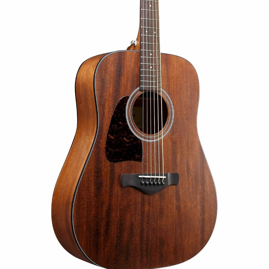 Guitars Ibanez Left Handed | Ibanez Aw54Lopn Left-Handed Mahogany Dreadnought Acoustic Guitar Natural