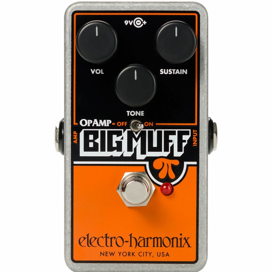 Amps & Effects Electro-Harmonix Distortion & Overdrive | Electro-Harmonix Op-Amp Big Muff Pi Fuzz Effects Pedal